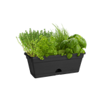 green basics balkonbak mini 30cm living black